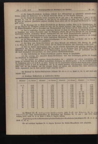 Verordnungs-Blatt für Eisenbahnen und Schiffahrt: Veröffentlichungen in Tarif- und Transport-Angelegenheiten 19191101 Seite: 6