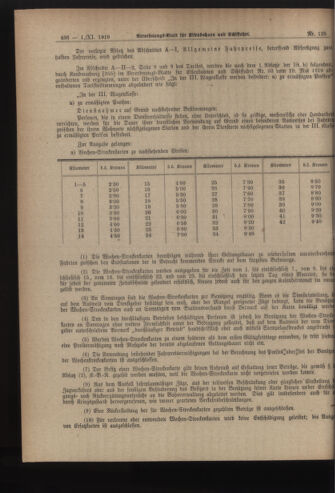 Verordnungs-Blatt für Eisenbahnen und Schiffahrt: Veröffentlichungen in Tarif- und Transport-Angelegenheiten 19191101 Seite: 8