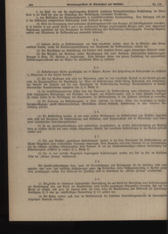 Verordnungs-Blatt für Eisenbahnen und Schiffahrt: Veröffentlichungen in Tarif- und Transport-Angelegenheiten 19191108 Seite: 2