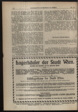 Verordnungs-Blatt für Eisenbahnen und Schiffahrt: Veröffentlichungen in Tarif- und Transport-Angelegenheiten 19191127 Seite: 2