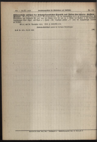 Verordnungs-Blatt für Eisenbahnen und Schiffahrt: Veröffentlichungen in Tarif- und Transport-Angelegenheiten 19191129 Seite: 6