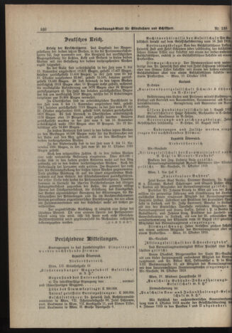 Verordnungs-Blatt für Eisenbahnen und Schiffahrt: Veröffentlichungen in Tarif- und Transport-Angelegenheiten 19191204 Seite: 2