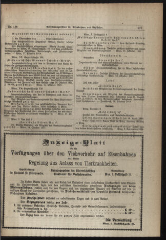 Verordnungs-Blatt für Eisenbahnen und Schiffahrt: Veröffentlichungen in Tarif- und Transport-Angelegenheiten 19191204 Seite: 7