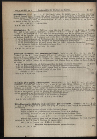 Verordnungs-Blatt für Eisenbahnen und Schiffahrt: Veröffentlichungen in Tarif- und Transport-Angelegenheiten 19191218 Seite: 18