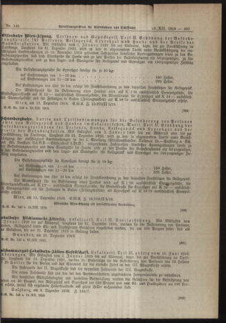 Verordnungs-Blatt für Eisenbahnen und Schiffahrt: Veröffentlichungen in Tarif- und Transport-Angelegenheiten 19191218 Seite: 3