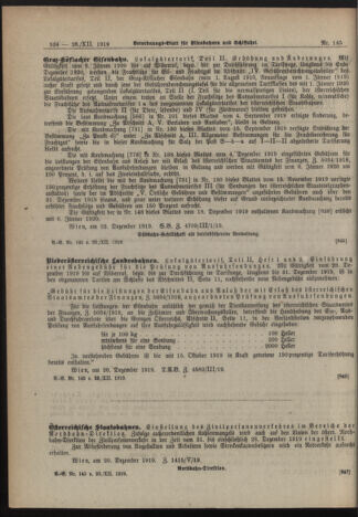 Verordnungs-Blatt für Eisenbahnen und Schiffahrt: Veröffentlichungen in Tarif- und Transport-Angelegenheiten 19191223 Seite: 2