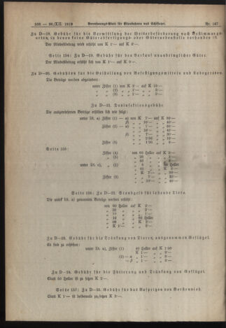 Verordnungs-Blatt für Eisenbahnen und Schiffahrt: Veröffentlichungen in Tarif- und Transport-Angelegenheiten 19191230 Seite: 10