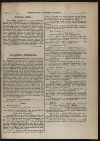 Verordnungs-Blatt für Eisenbahnen und Schiffahrt: Veröffentlichungen in Tarif- und Transport-Angelegenheiten 19200113 Seite: 7