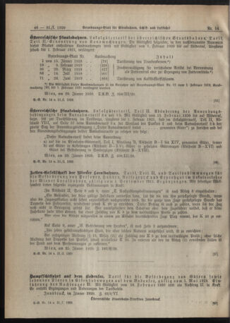 Verordnungs-Blatt für Eisenbahnen und Schiffahrt: Veröffentlichungen in Tarif- und Transport-Angelegenheiten 19200131 Seite: 4