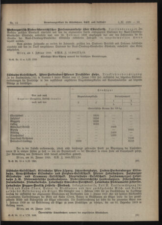 Verordnungs-Blatt für Eisenbahnen und Schiffahrt: Veröffentlichungen in Tarif- und Transport-Angelegenheiten 19200205 Seite: 5