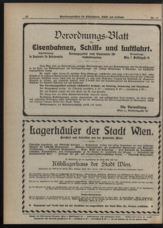 Verordnungs-Blatt für Eisenbahnen und Schiffahrt: Veröffentlichungen in Tarif- und Transport-Angelegenheiten 19200210 Seite: 10