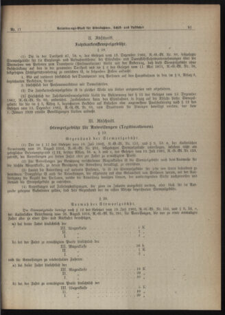 Verordnungs-Blatt für Eisenbahnen und Schiffahrt: Veröffentlichungen in Tarif- und Transport-Angelegenheiten 19200210 Seite: 13