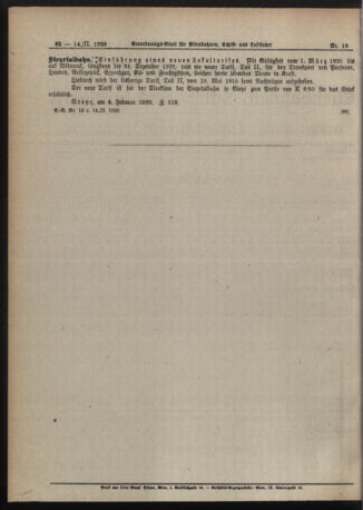 Verordnungs-Blatt für Eisenbahnen und Schiffahrt: Veröffentlichungen in Tarif- und Transport-Angelegenheiten 19200214 Seite: 4