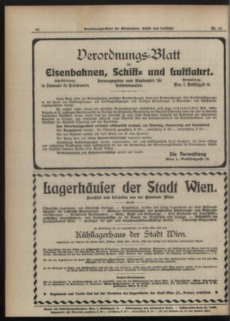 Verordnungs-Blatt für Eisenbahnen und Schiffahrt: Veröffentlichungen in Tarif- und Transport-Angelegenheiten 19200306 Seite: 8