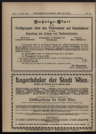 Verordnungs-Blatt für Eisenbahnen und Schiffahrt: Veröffentlichungen in Tarif- und Transport-Angelegenheiten 19200316 Seite: 4