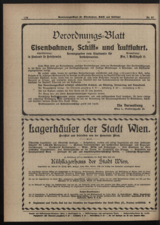 Verordnungs-Blatt für Eisenbahnen und Schiffahrt: Veröffentlichungen in Tarif- und Transport-Angelegenheiten 19200327 Seite: 4