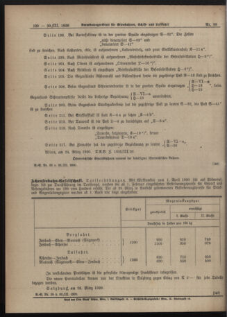 Verordnungs-Blatt für Eisenbahnen und Schiffahrt: Veröffentlichungen in Tarif- und Transport-Angelegenheiten 19200330 Seite: 6