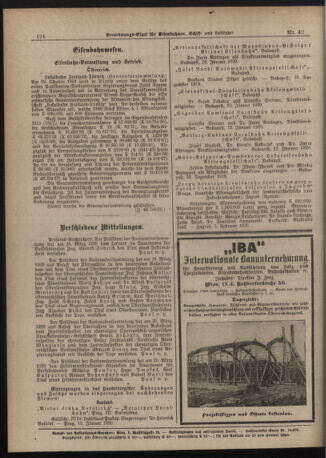 Verordnungs-Blatt für Eisenbahnen und Schiffahrt: Veröffentlichungen in Tarif- und Transport-Angelegenheiten 19200410 Seite: 2