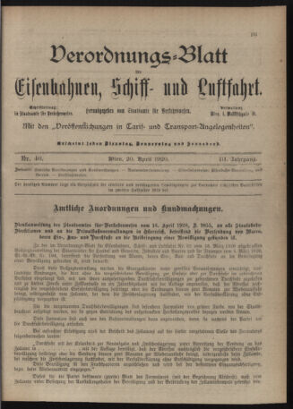 Verordnungs-Blatt für Eisenbahnen und Schiffahrt: Veröffentlichungen in Tarif- und Transport-Angelegenheiten