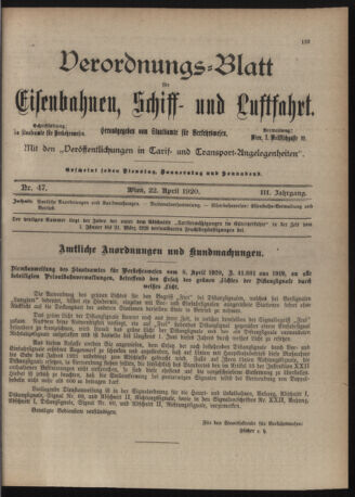 Verordnungs-Blatt für Eisenbahnen und Schiffahrt: Veröffentlichungen in Tarif- und Transport-Angelegenheiten