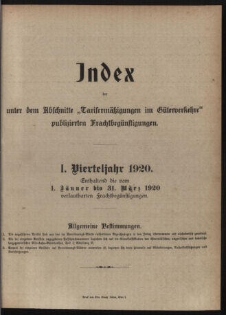 Verordnungs-Blatt für Eisenbahnen und Schiffahrt: Veröffentlichungen in Tarif- und Transport-Angelegenheiten 19200422 Seite: 5