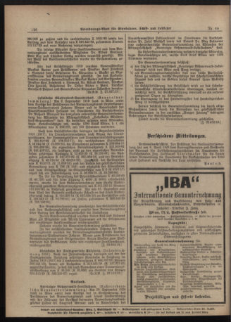 Verordnungs-Blatt für Eisenbahnen und Schiffahrt: Veröffentlichungen in Tarif- und Transport-Angelegenheiten 19200424 Seite: 6