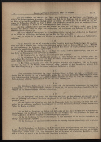 Verordnungs-Blatt für Eisenbahnen und Schiffahrt: Veröffentlichungen in Tarif- und Transport-Angelegenheiten 19200424 Seite: 8