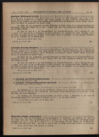 Verordnungs-Blatt für Eisenbahnen und Schiffahrt: Veröffentlichungen in Tarif- und Transport-Angelegenheiten 19200427 Seite: 4