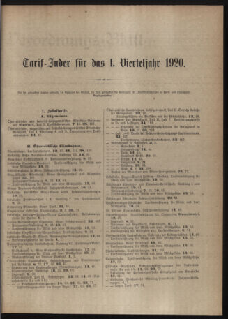 Verordnungs-Blatt für Eisenbahnen und Schiffahrt: Veröffentlichungen in Tarif- und Transport-Angelegenheiten 19200427 Seite: 7