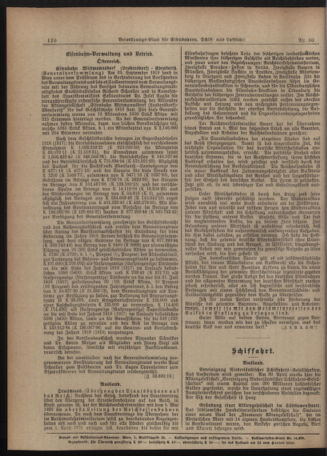 Verordnungs-Blatt für Eisenbahnen und Schiffahrt: Veröffentlichungen in Tarif- und Transport-Angelegenheiten 19200522 Seite: 6