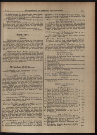 Verordnungs-Blatt für Eisenbahnen und Schiffahrt: Veröffentlichungen in Tarif- und Transport-Angelegenheiten 19200601 Seite: 5