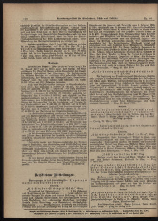 Verordnungs-Blatt für Eisenbahnen und Schiffahrt: Veröffentlichungen in Tarif- und Transport-Angelegenheiten 19200608 Seite: 2