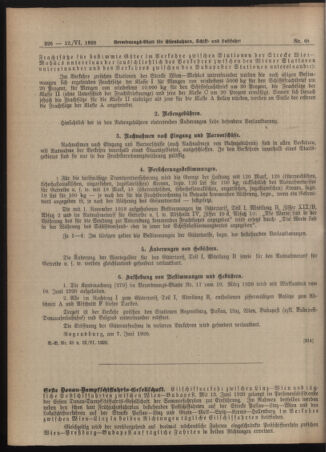 Verordnungs-Blatt für Eisenbahnen und Schiffahrt: Veröffentlichungen in Tarif- und Transport-Angelegenheiten 19200612 Seite: 6