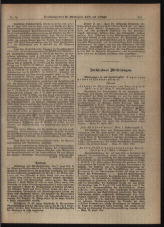 Verordnungs-Blatt für Eisenbahnen und Schiffahrt: Veröffentlichungen in Tarif- und Transport-Angelegenheiten 19200626 Seite: 5