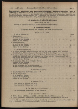 Verordnungs-Blatt für Eisenbahnen und Schiffahrt: Veröffentlichungen in Tarif- und Transport-Angelegenheiten 19200701 Seite: 6