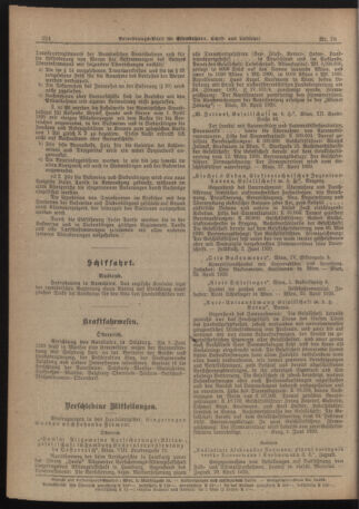 Verordnungs-Blatt für Eisenbahnen und Schiffahrt: Veröffentlichungen in Tarif- und Transport-Angelegenheiten 19200706 Seite: 2