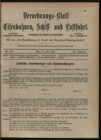 Verordnungs-Blatt für Eisenbahnen und Schiffahrt: Veröffentlichungen in Tarif- und Transport-Angelegenheiten