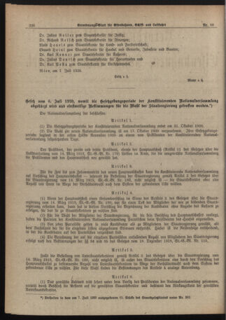 Verordnungs-Blatt für Eisenbahnen und Schiffahrt: Veröffentlichungen in Tarif- und Transport-Angelegenheiten 19200710 Seite: 2