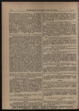 Verordnungs-Blatt für Eisenbahnen und Schiffahrt: Veröffentlichungen in Tarif- und Transport-Angelegenheiten 19200713 Seite: 10