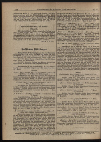 Verordnungs-Blatt für Eisenbahnen und Schiffahrt: Veröffentlichungen in Tarif- und Transport-Angelegenheiten 19200722 Seite: 2