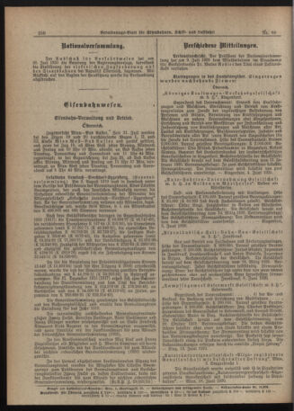 Verordnungs-Blatt für Eisenbahnen und Schiffahrt: Veröffentlichungen in Tarif- und Transport-Angelegenheiten 19200724 Seite: 2