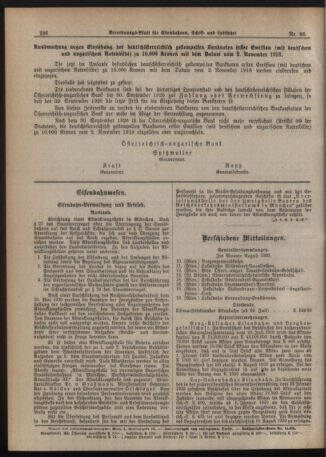 Verordnungs-Blatt für Eisenbahnen und Schiffahrt: Veröffentlichungen in Tarif- und Transport-Angelegenheiten 19200814 Seite: 2