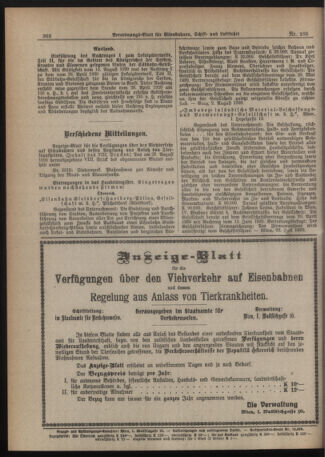 Verordnungs-Blatt für Eisenbahnen und Schiffahrt: Veröffentlichungen in Tarif- und Transport-Angelegenheiten 19200902 Seite: 2