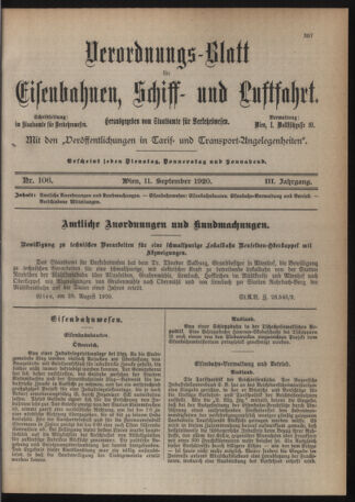 Verordnungs-Blatt für Eisenbahnen und Schiffahrt: Veröffentlichungen in Tarif- und Transport-Angelegenheiten