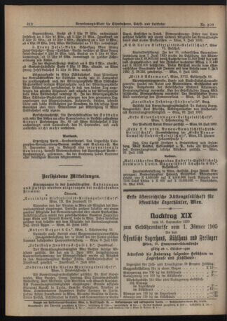 Verordnungs-Blatt für Eisenbahnen und Schiffahrt: Veröffentlichungen in Tarif- und Transport-Angelegenheiten 19200916 Seite: 2