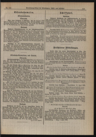 Verordnungs-Blatt für Eisenbahnen und Schiffahrt: Veröffentlichungen in Tarif- und Transport-Angelegenheiten 19200918 Seite: 7