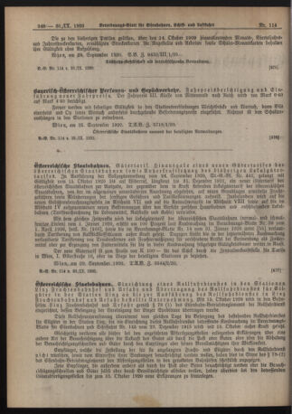 Verordnungs-Blatt für Eisenbahnen und Schiffahrt: Veröffentlichungen in Tarif- und Transport-Angelegenheiten 19200930 Seite: 4