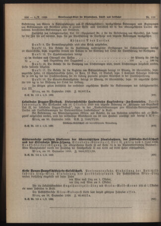 Verordnungs-Blatt für Eisenbahnen und Schiffahrt: Veröffentlichungen in Tarif- und Transport-Angelegenheiten 19201005 Seite: 2