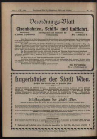 Verordnungs-Blatt für Eisenbahnen und Schiffahrt: Veröffentlichungen in Tarif- und Transport-Angelegenheiten 19201005 Seite: 6