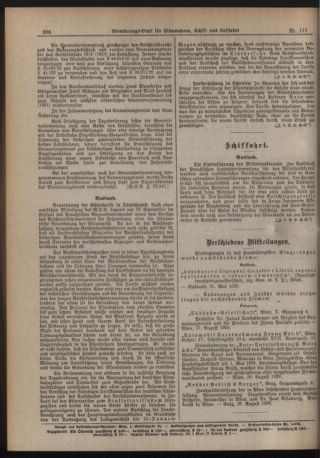 Verordnungs-Blatt für Eisenbahnen und Schiffahrt: Veröffentlichungen in Tarif- und Transport-Angelegenheiten 19201007 Seite: 2